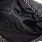 Prada Vintage Rectangle Pochette Black Nylon Canvas Pouch — view 9