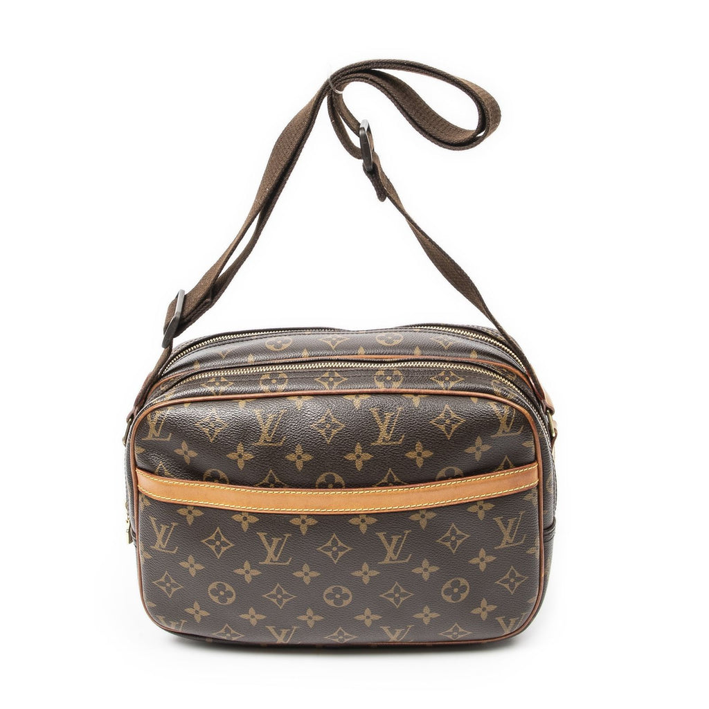Louis Vuitton Reporter Brown Monogram Canvas Messenger