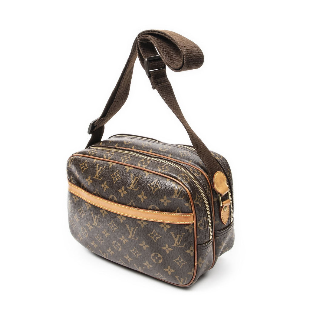 Louis Vuitton Reporter Brown Monogram Canvas Messenger — view 2