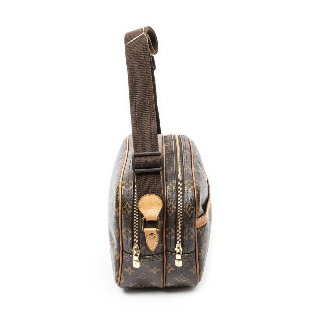 Louis Vuitton Reporter Brown Monogram Canvas Messenger — view 4