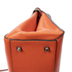 Celine Edge Bag Orange Calfskin Leather — view 7