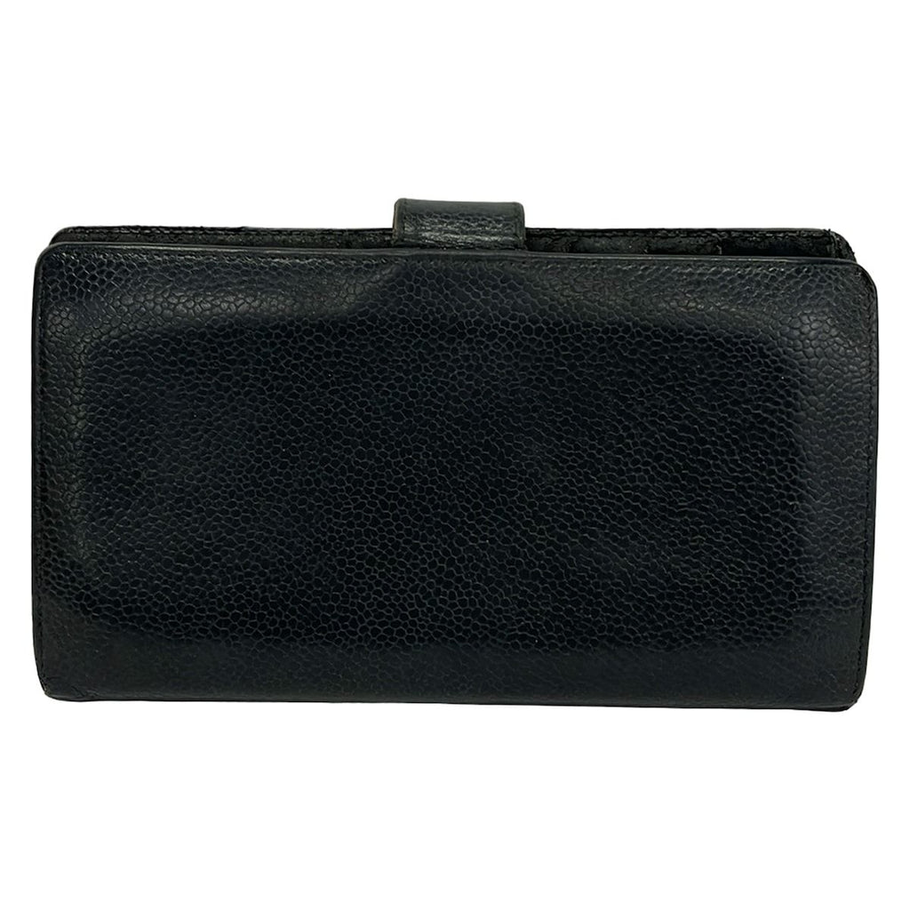 Chanel Wallet Black Kiss Lock — view 2