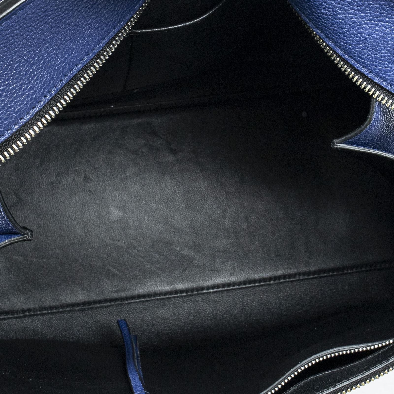 Celine Edge Bag Blue Gray Calfskin Leather — view 9