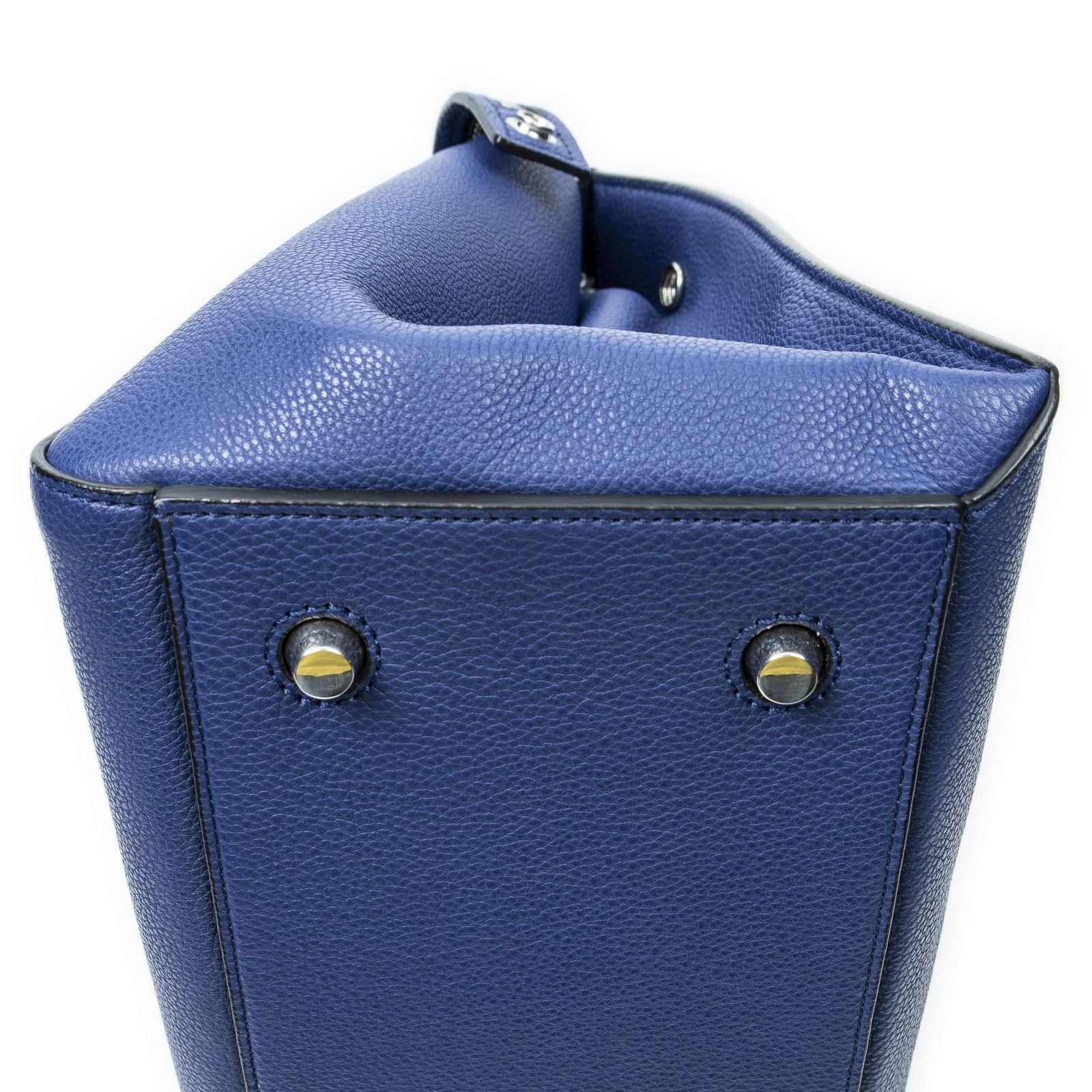 Celine Edge Bag Blue Gray Calfskin Leather — view 7