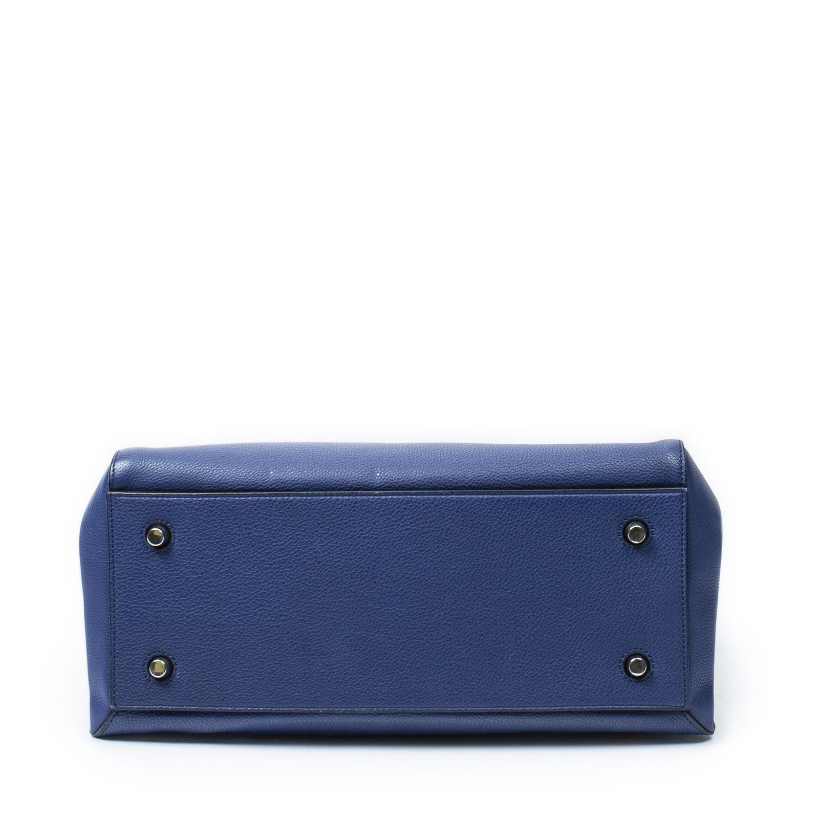 Celine Edge Bag Blue Gray Calfskin Leather — view 6