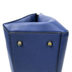 Celine Edge Bag Blue Gray Calfskin Leather — view 8