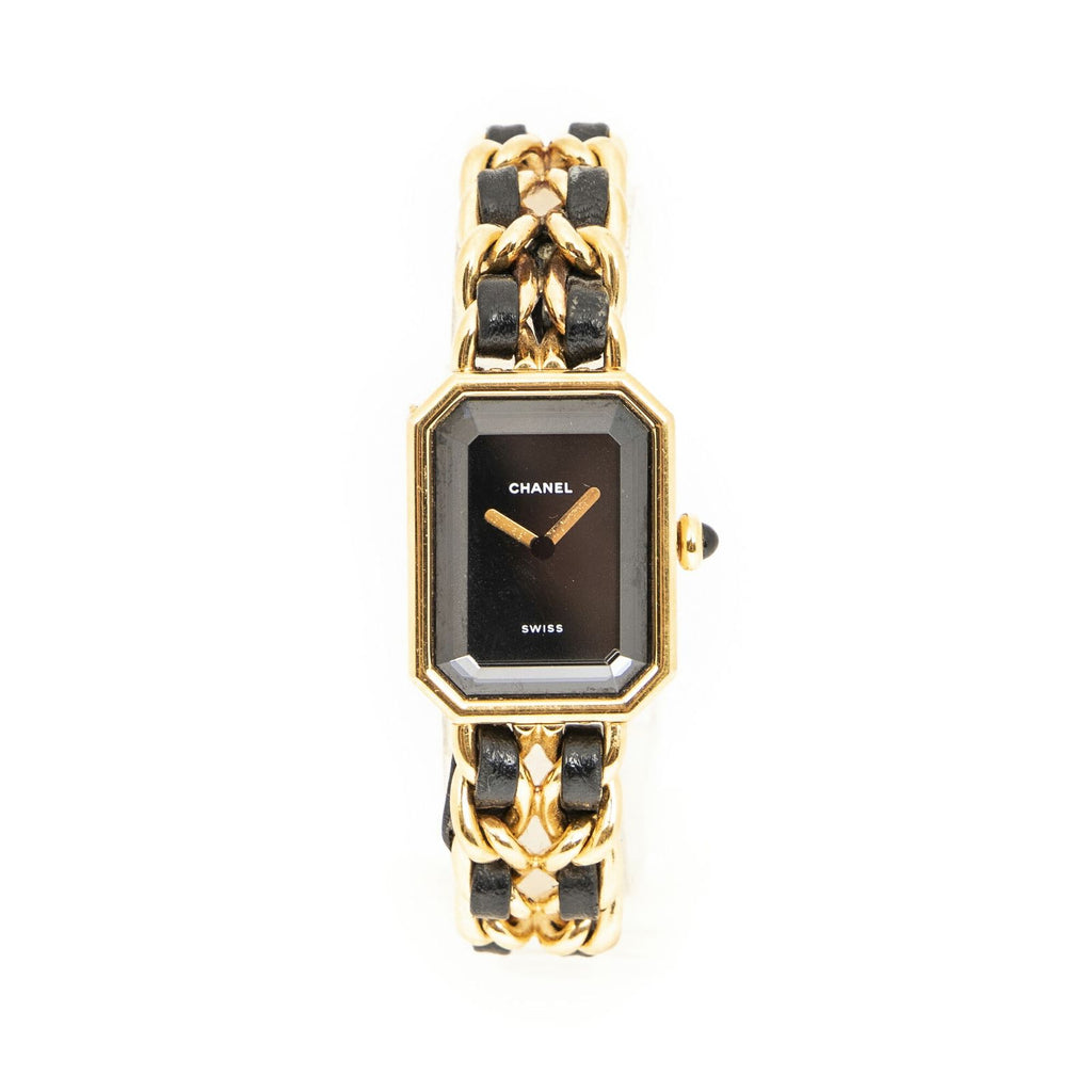 Chanel Premier Black Gold Plated