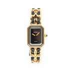 Chanel Premier Black Gold Plated