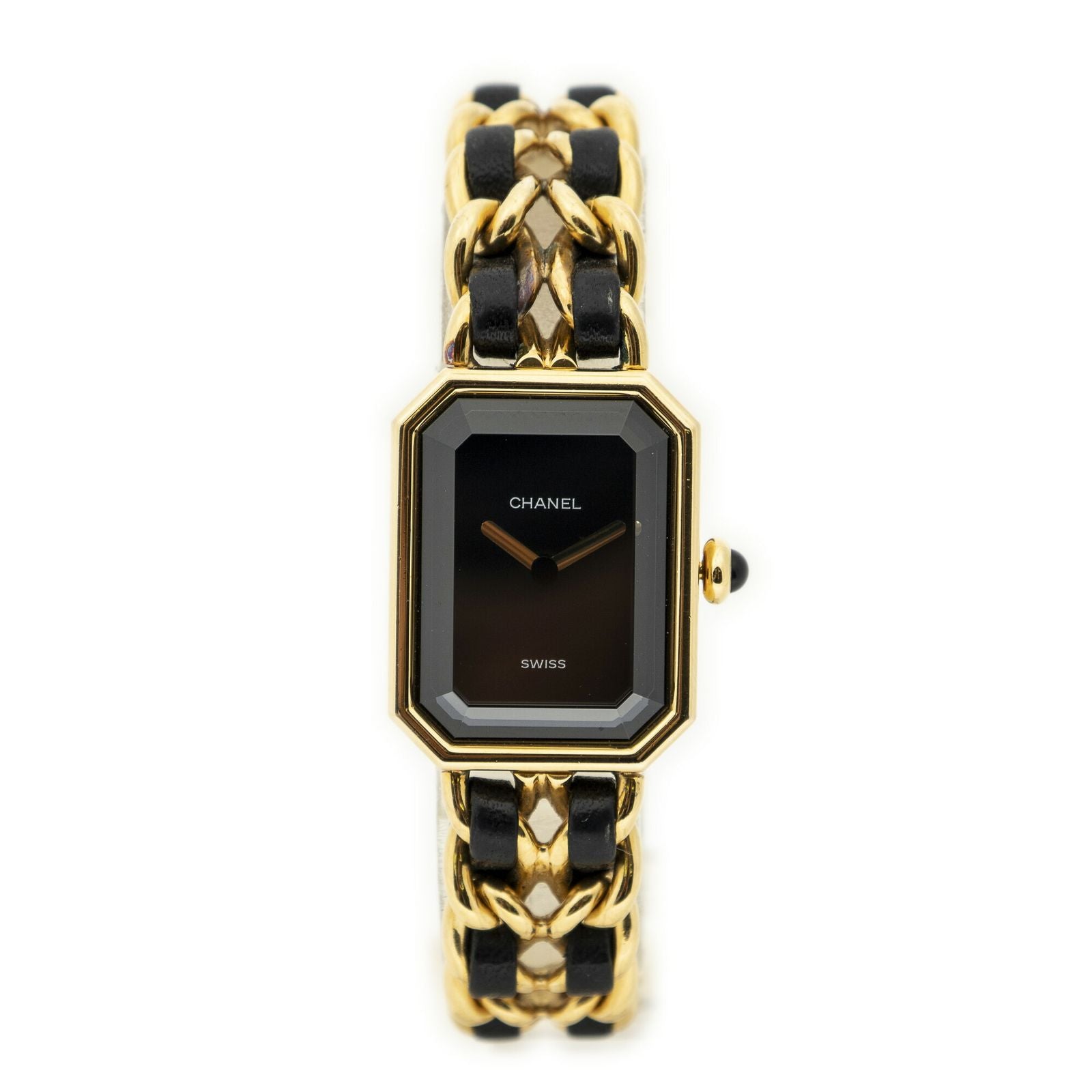 Chanel Premiere Gold Black Plated