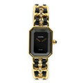 Chanel Premiere Gold Black Plated