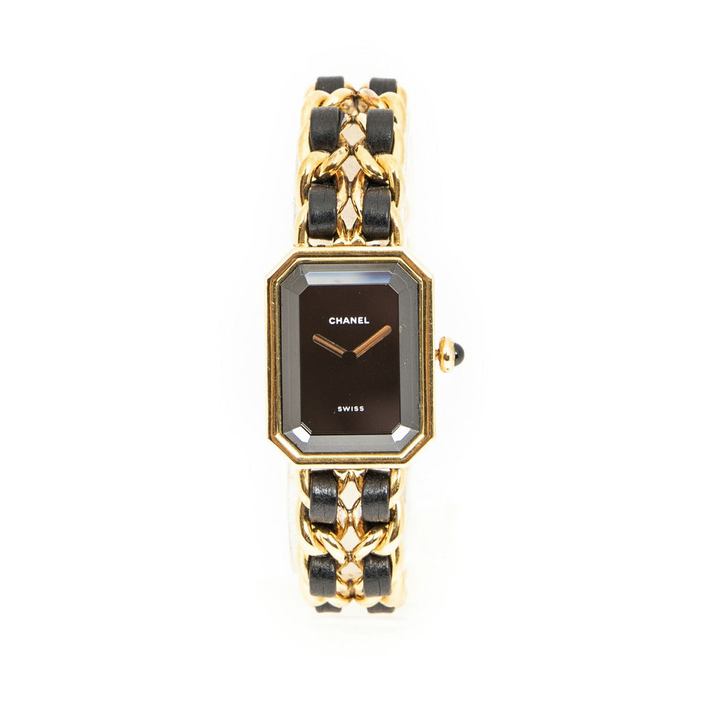 Chanel Premier Black Gold Plated