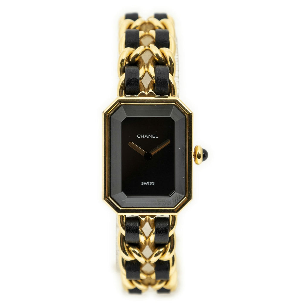 Chanel Premiere Gold Black Plated