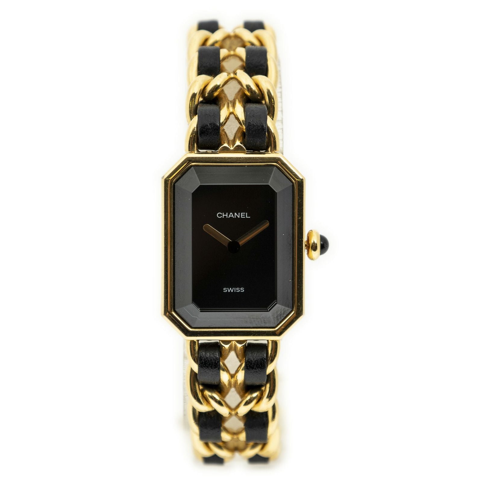 Chanel Premiere Gold Black Plated
