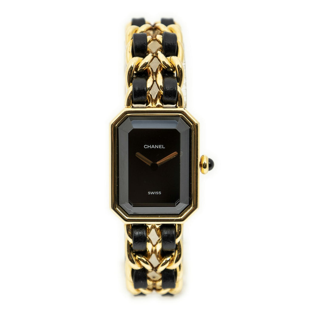 Chanel Premiere Gold Black Plated