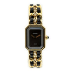 Chanel Premiere Gold Black Plated