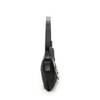 Fendi Baguette Black Zucca Canvas Messenger — view 4