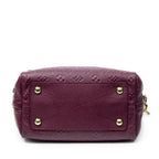 Louis Vuitton Speedy Bandouliere Raisin Monogram Empreinte Handbag — view 6