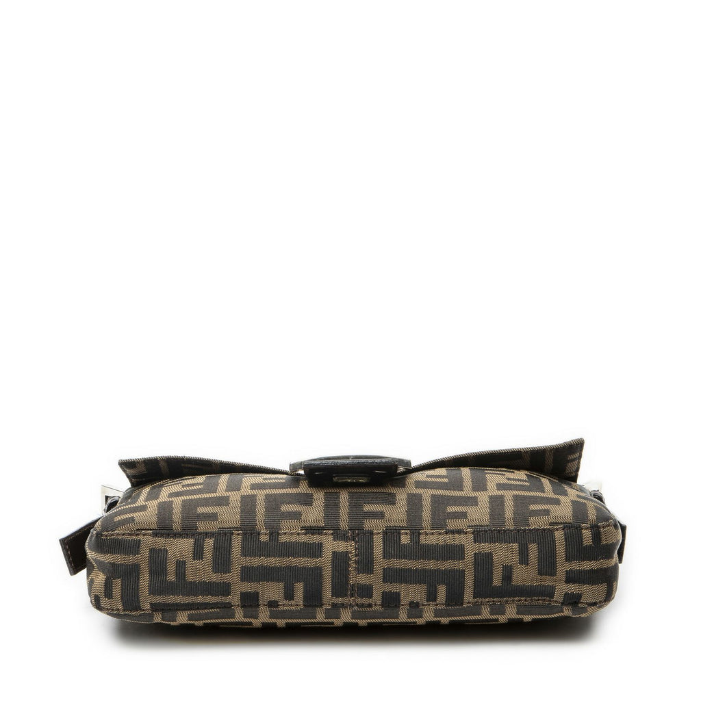 Fendi Baguette Brown Zucca Canvas Messenger — view 6