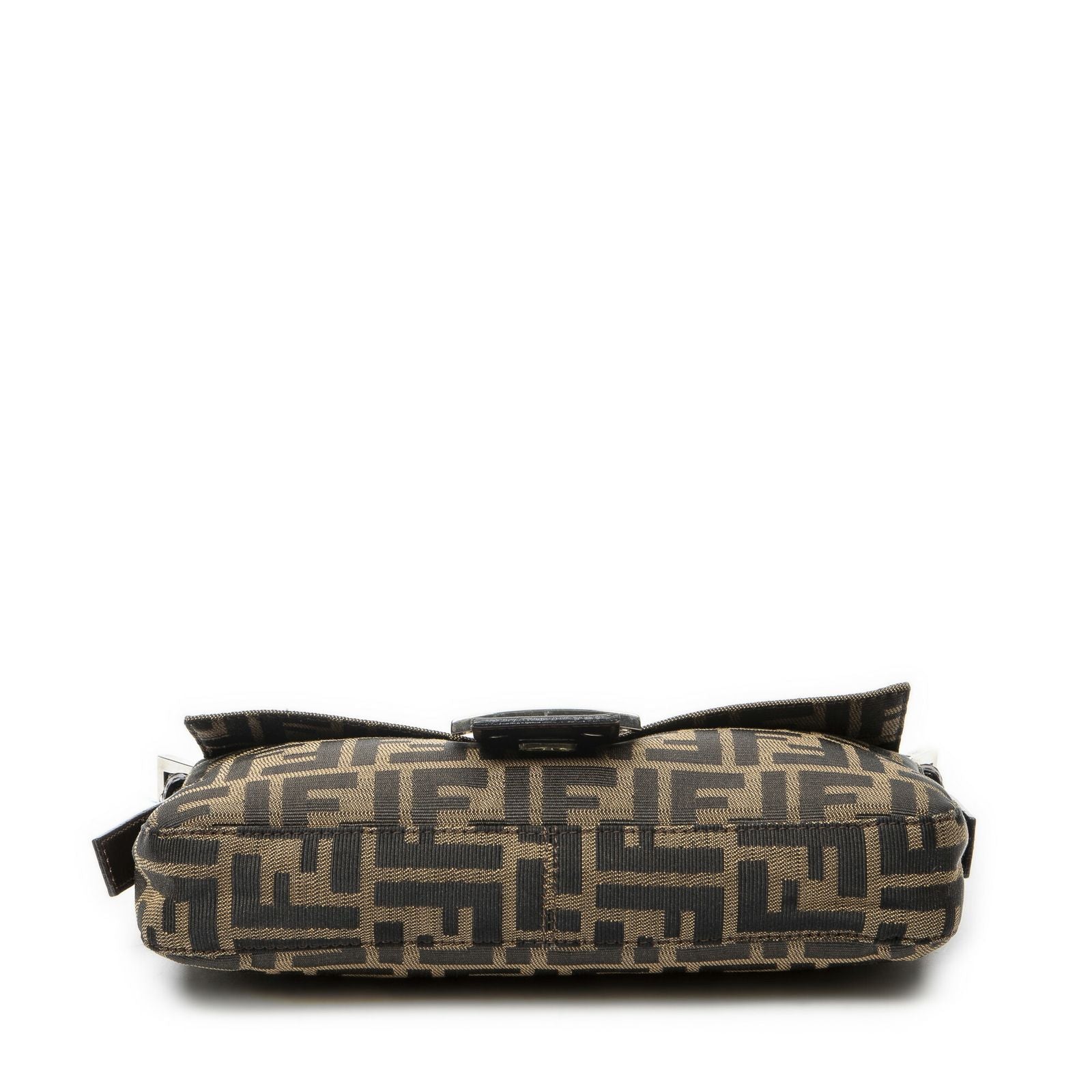 Fendi Baguette Brown Zucca Canvas Messenger — view 6