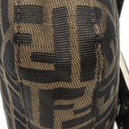 Fendi Baguette Brown Zucca Canvas Messenger — view 7