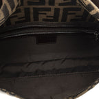 Fendi Baguette Brown Zucca Canvas Messenger — view 9