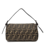 Fendi Baguette Brown Zucca Canvas Messenger — view 5