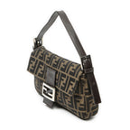 Fendi Baguette Brown Zucca Canvas Messenger — view 2