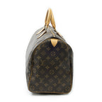 Louis Vuitton Speedy Brown Monogram Canvas Handbag — view 4