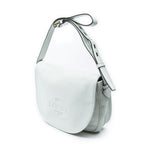 Loewe Heritage Flap Messenger White Gray Calfskin Leather — view 2