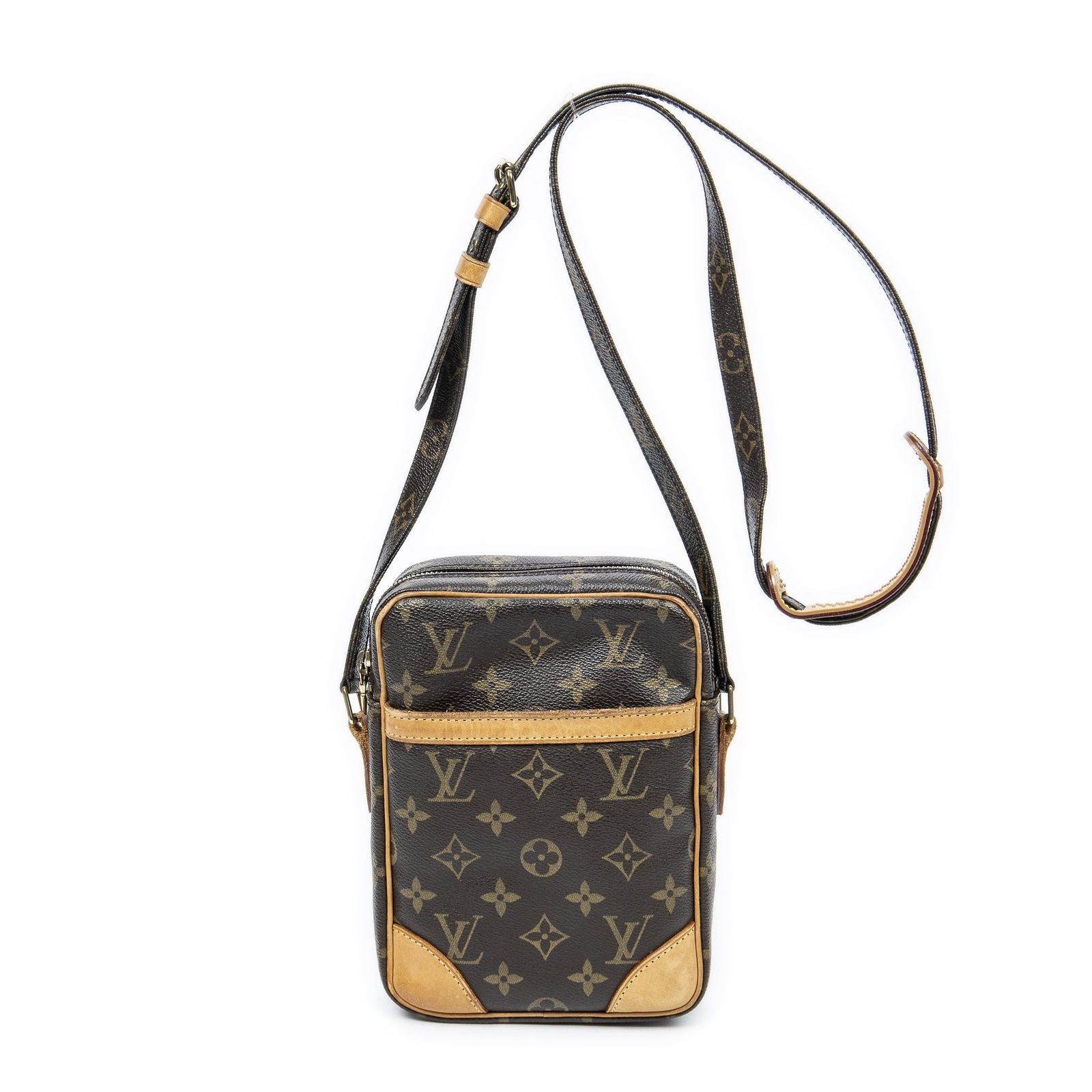 Louis Vuitton Danube Brown Monogram Canvas Crossbody