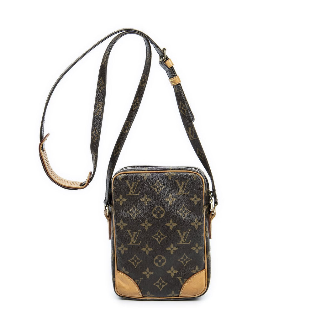 Louis Vuitton Danube Brown Monogram Canvas Crossbody — view 5