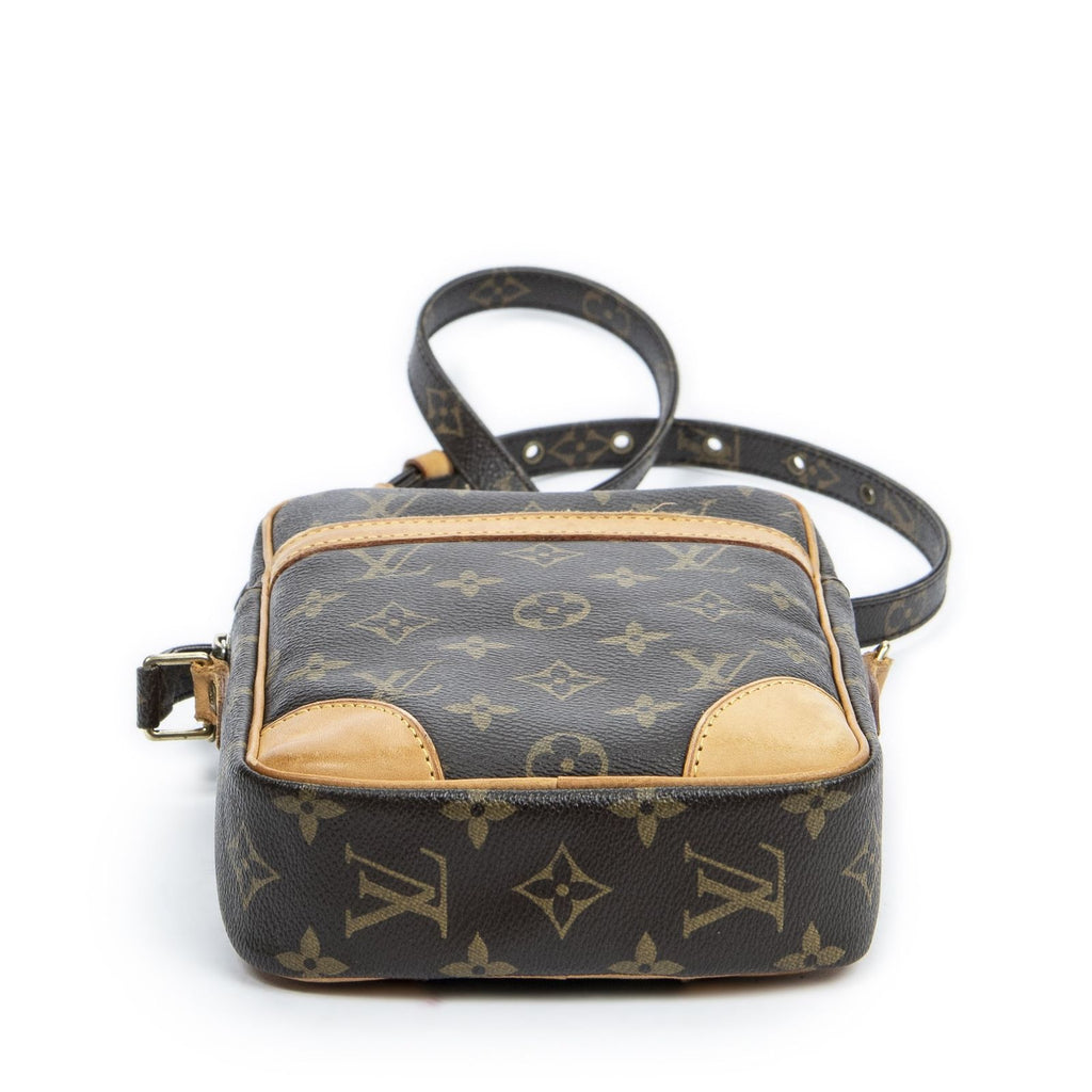 Louis Vuitton Danube Brown Monogram Canvas Crossbody — view 6