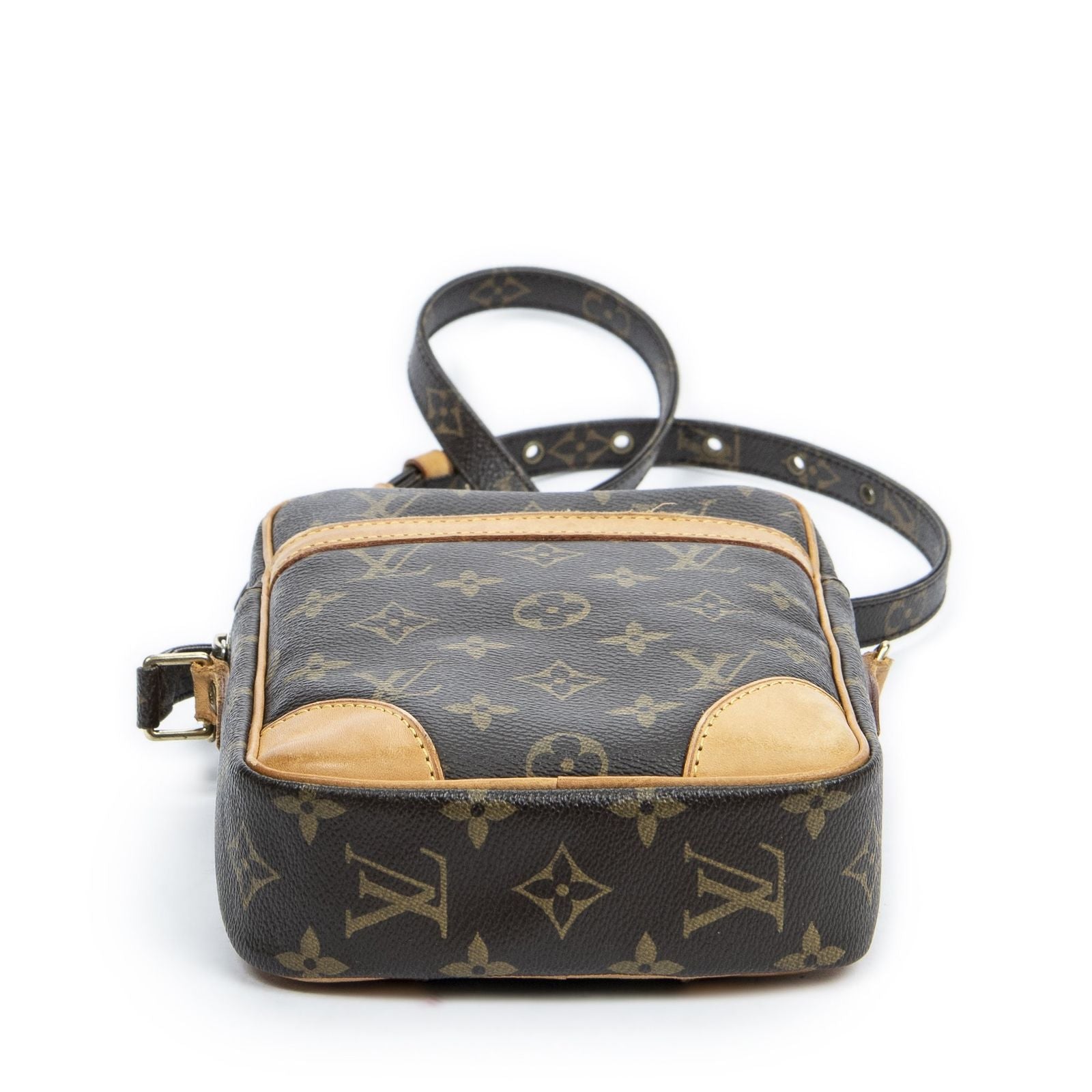 Louis Vuitton Danube Brown Monogram Canvas Crossbody — view 6