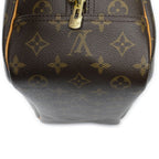 Louis Vuitton Deauville Brown Monogram Canvas Handbag — view 8