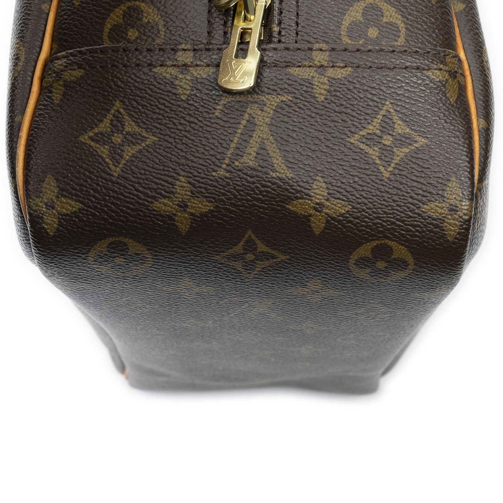 Louis Vuitton Deauville Brown Monogram Canvas Handbag — view 8