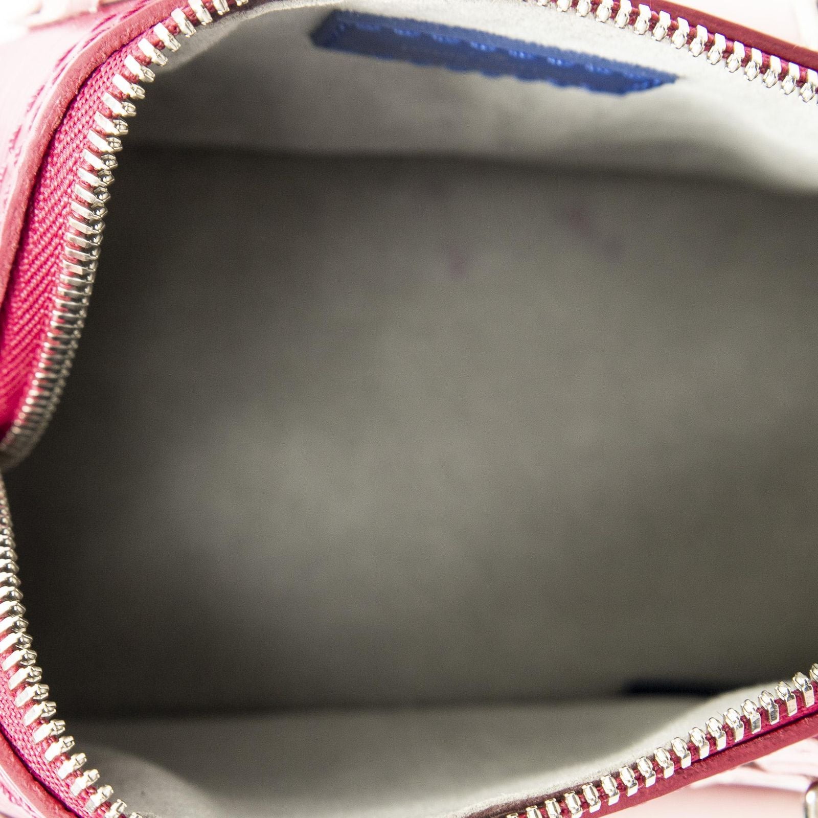 Louis Vuitton Alma Pink Blue Epi Handbag — view 9