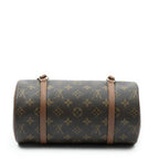 Louis Vuitton Papillon Brown Monogram Canvas Handbag — view 6