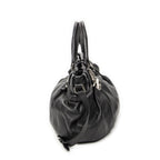 Celine Small Pop Tote Black Calfskin Leather — view 4