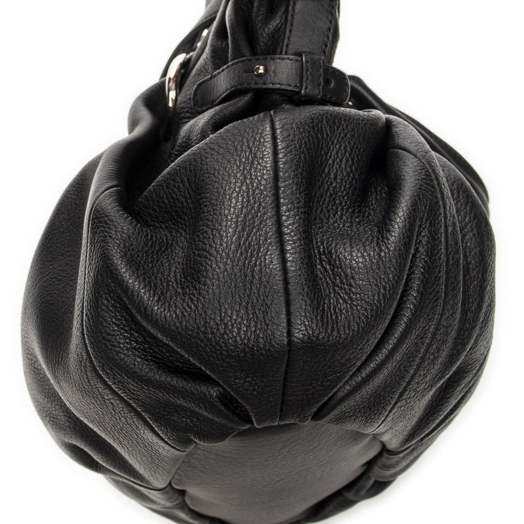 Celine Small Pop Tote Black Calfskin Leather — view 8