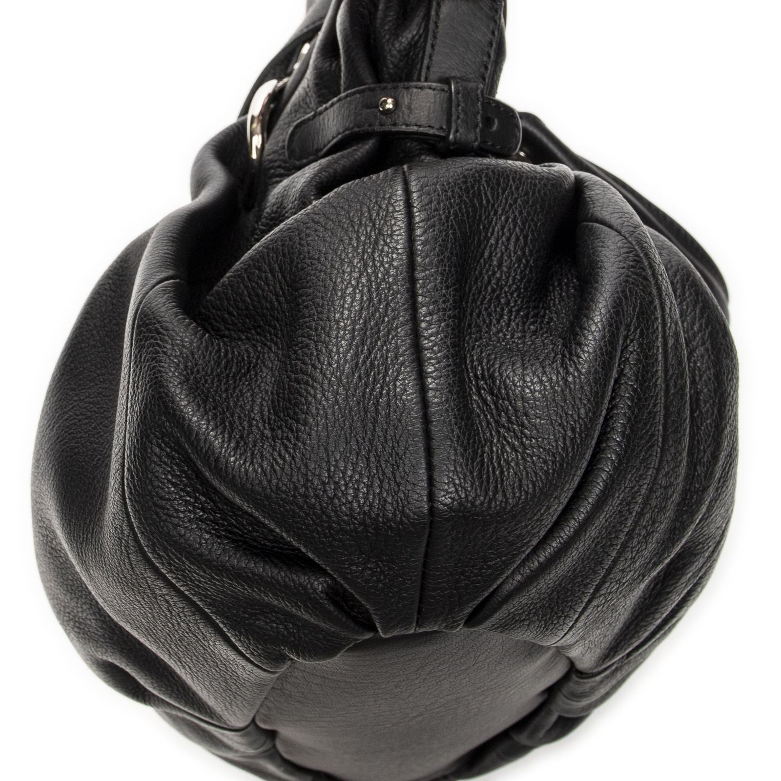 Celine Small Pop Tote Black Calfskin Leather — view 8