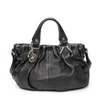 Celine Small Pop Tote Black Calfskin Leather