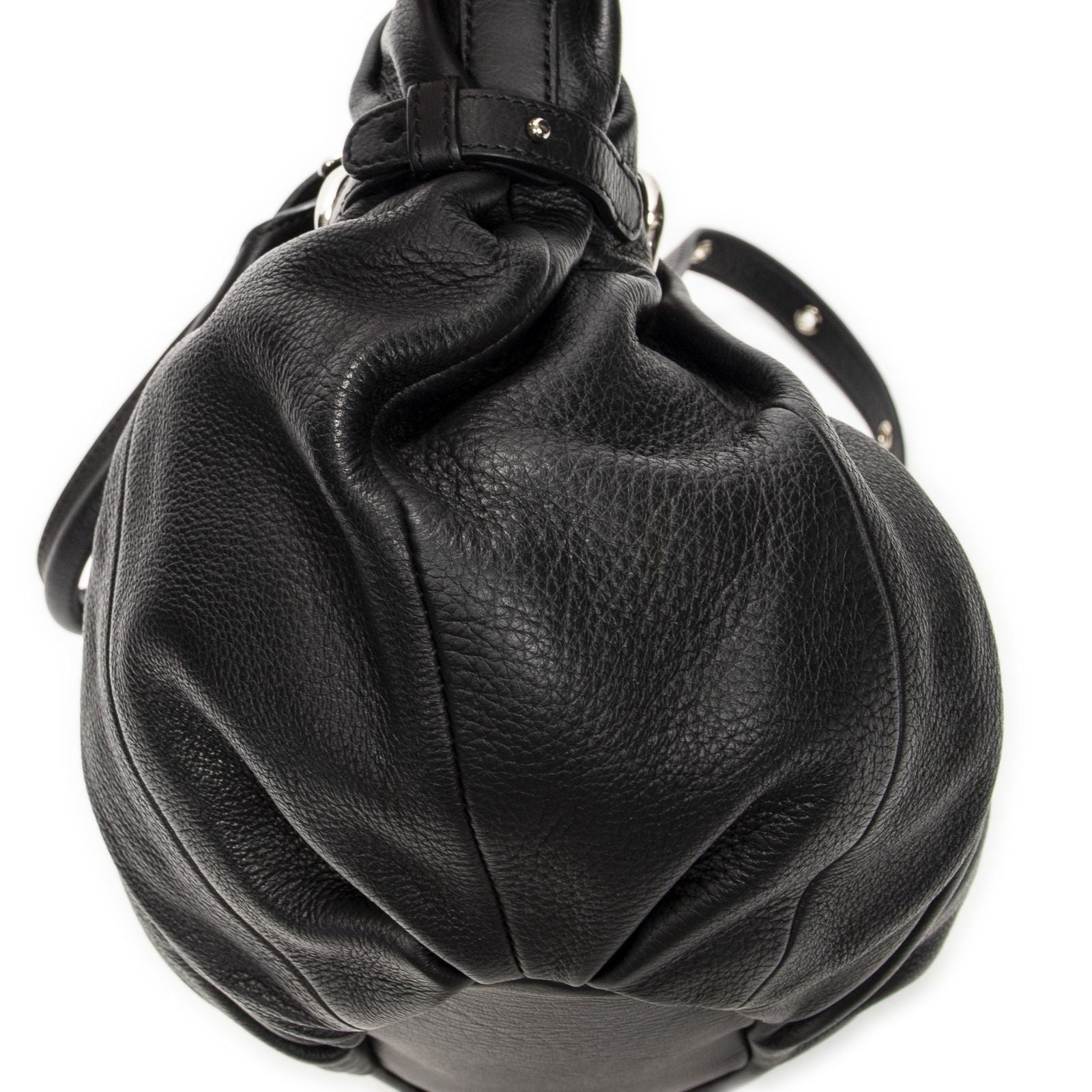 Celine Small Pop Tote Black Calfskin Leather — view 7