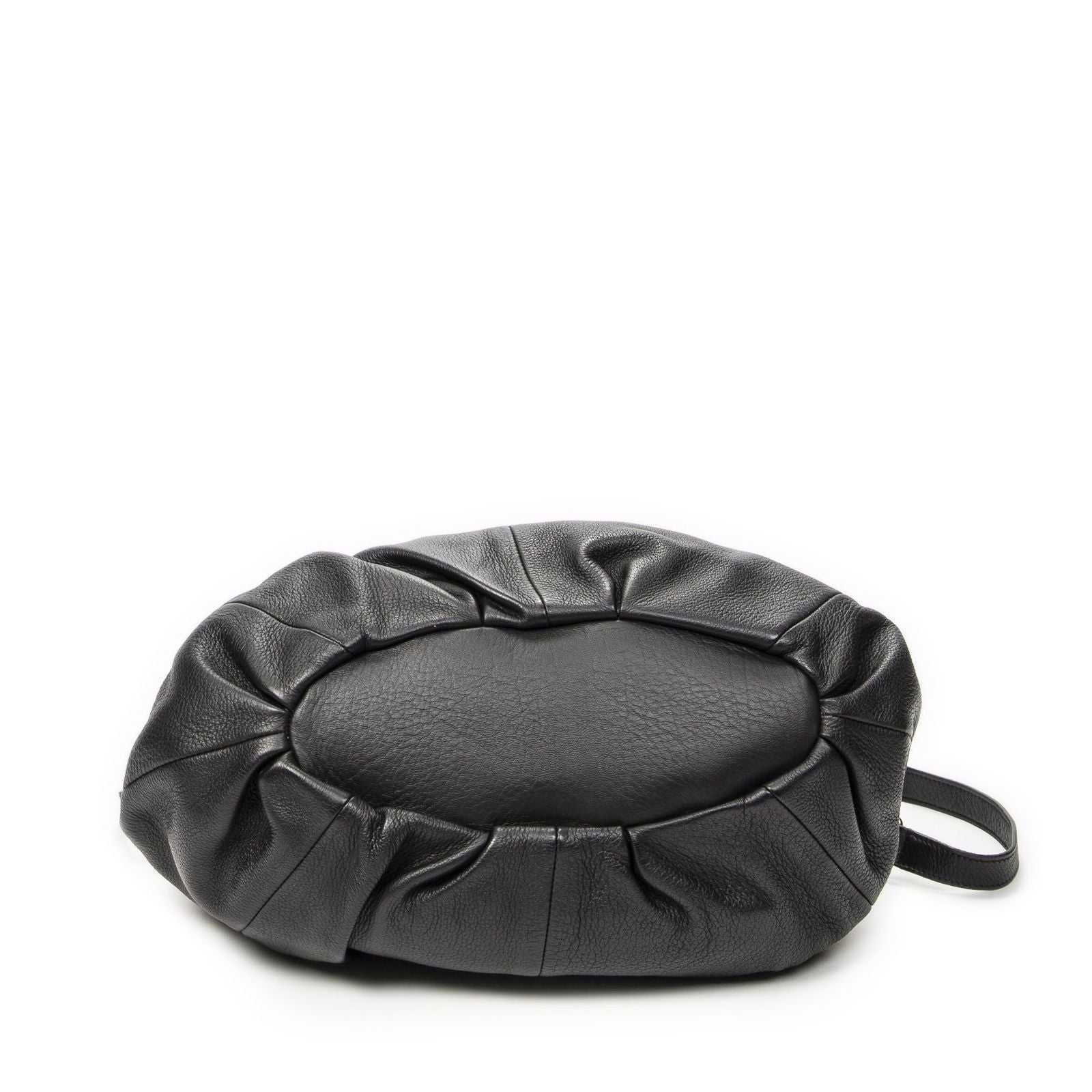 Celine Small Pop Tote Black Calfskin Leather — view 6