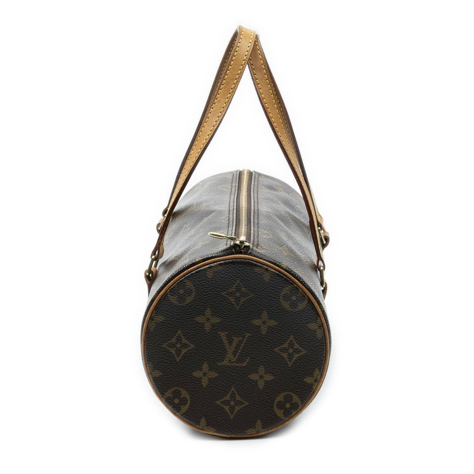 Louis Vuitton Papillon Brown Monogram Canvas Handbag — view 3