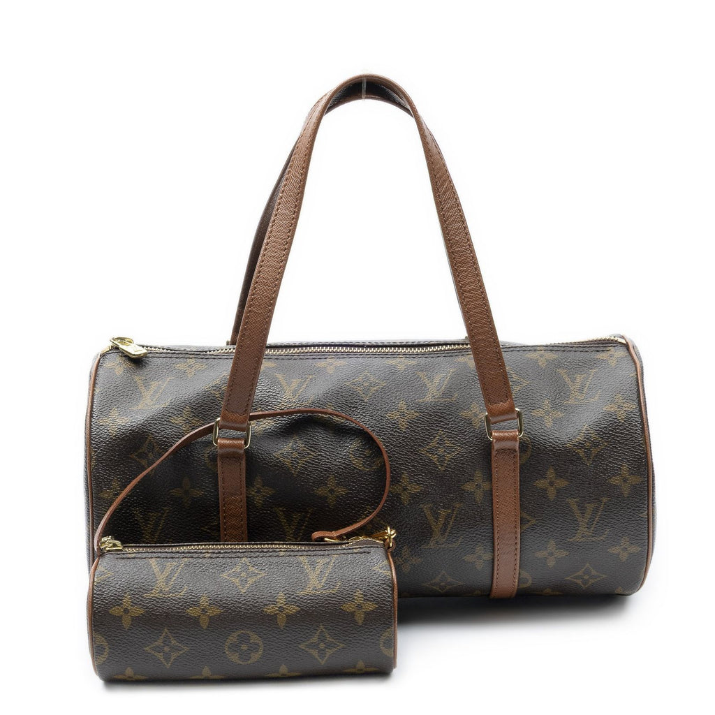 Louis Vuitton Papillon Brown Monogram Canvas Handbag