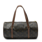 Louis Vuitton Papillon Brown Monogram Canvas Handbag — view 5