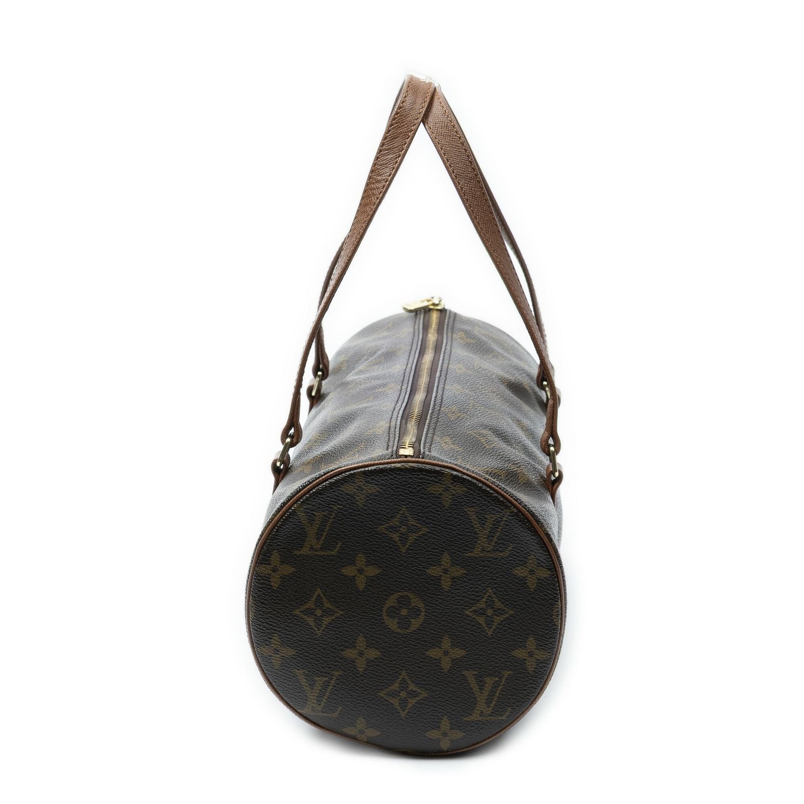 Louis Vuitton Papillon Brown Monogram Canvas Handbag — view 3