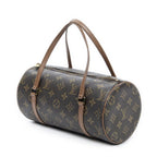 Louis Vuitton Papillon Brown Monogram Canvas Handbag — view 2