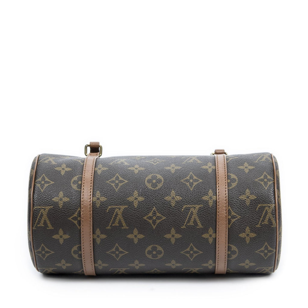 Louis Vuitton Papillon Brown Monogram Canvas Handbag — view 6
