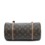 Louis Vuitton Papillon Brown Monogram Canvas Handbag — view 6
